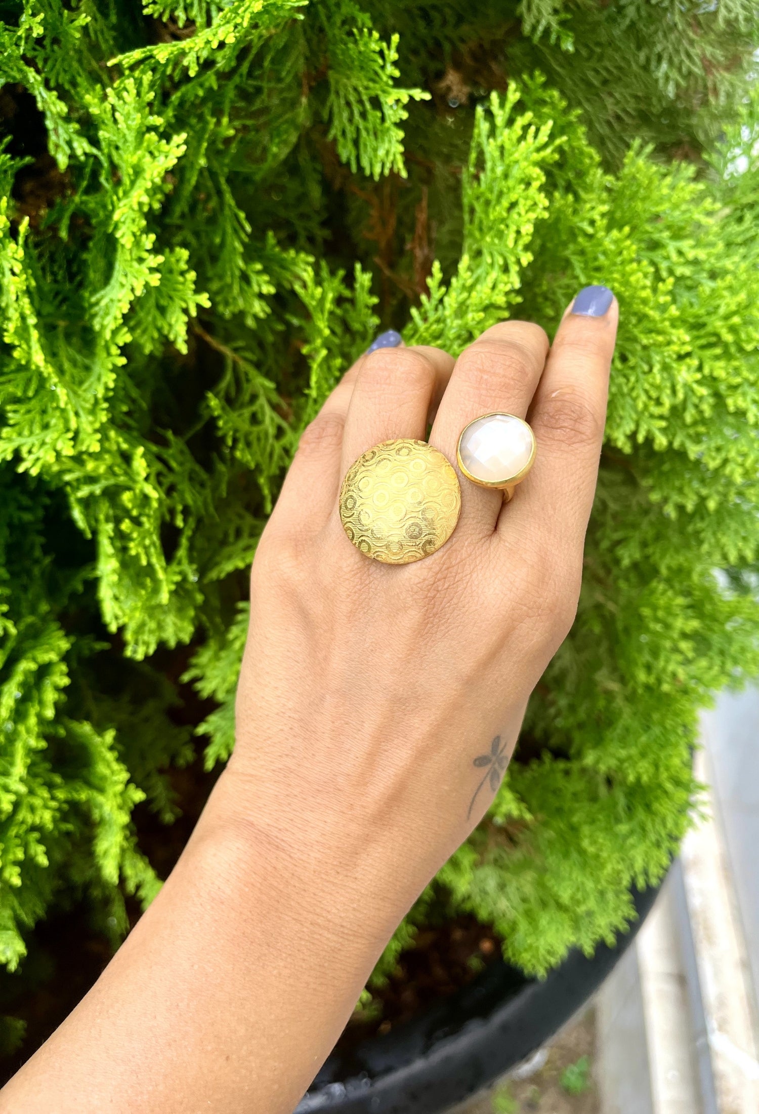 Earth & Moon Ring